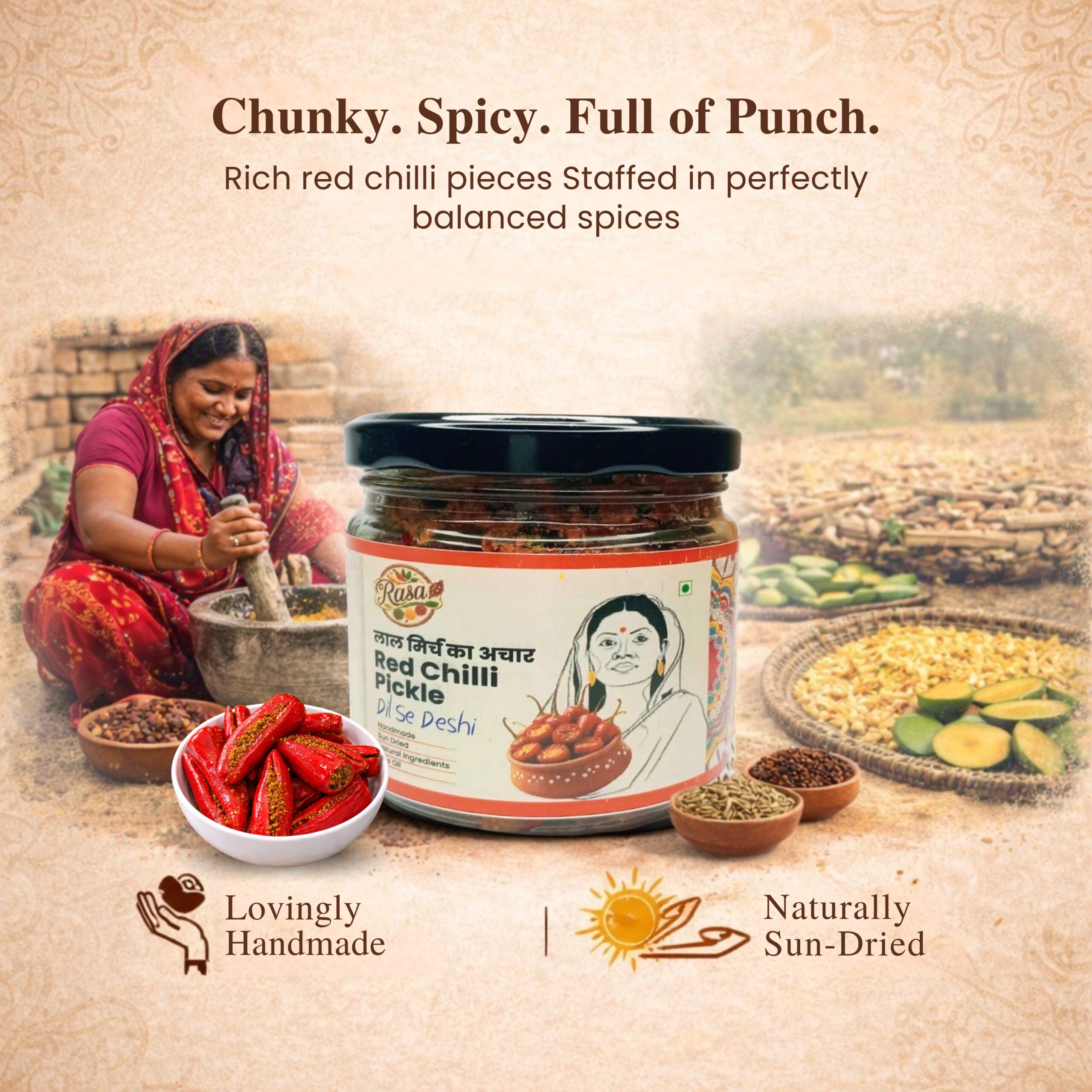 Rasa Red Chilli Pickle