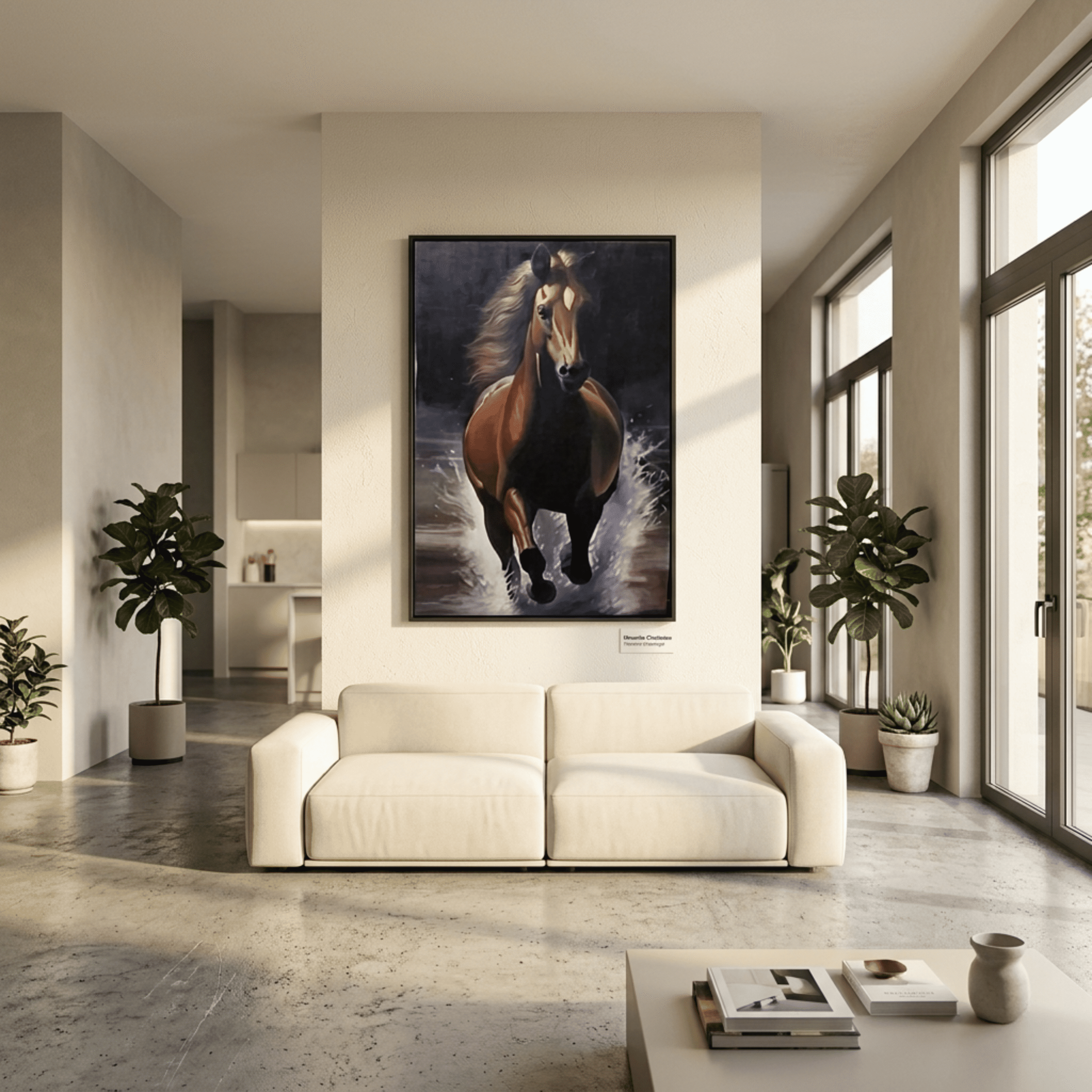 Galloping Grace - Original Hand-Painted Horse Painting (20x30) |Moumita Chatterjee