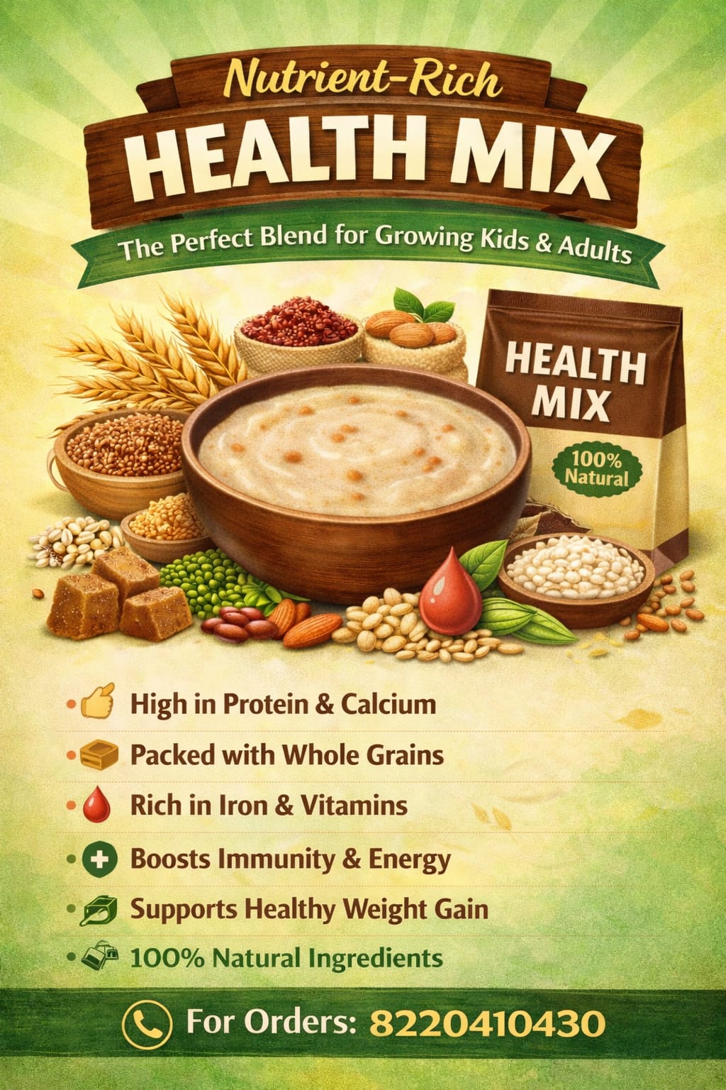 Bone Booster Mix 200g