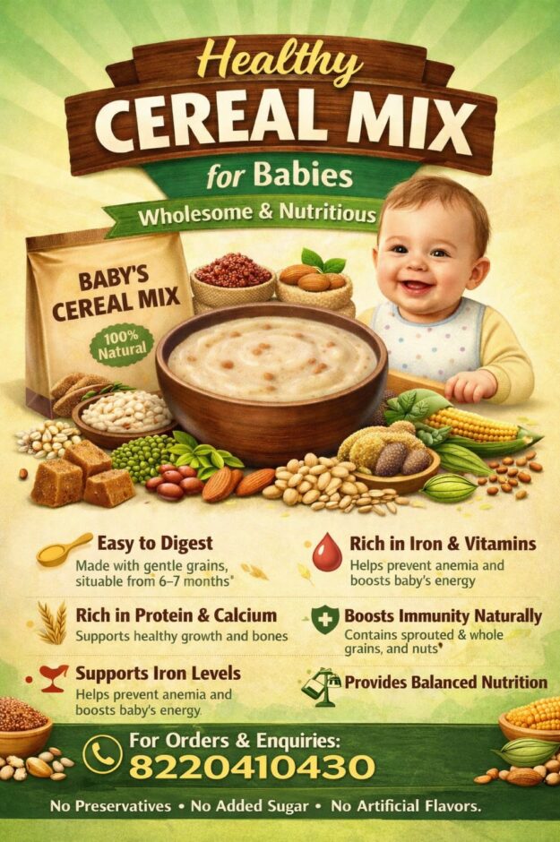 White Poha Cereal Mix 200g